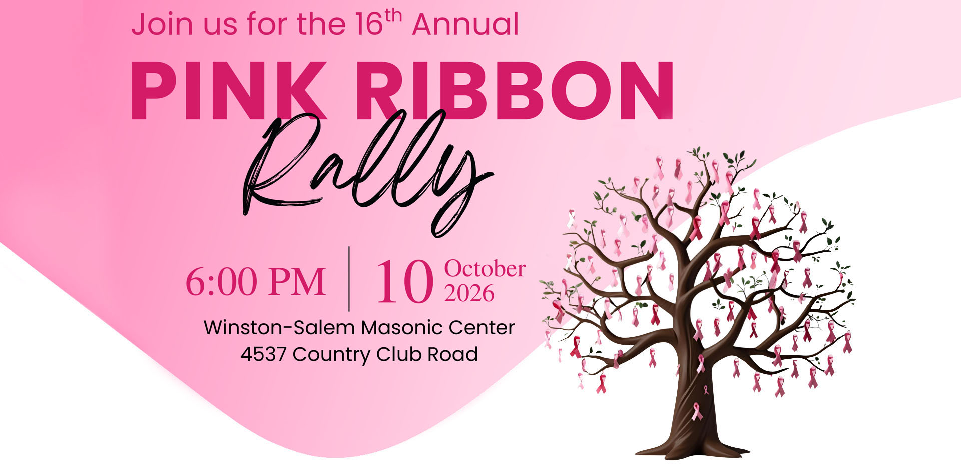 pink ribbon rally 2026