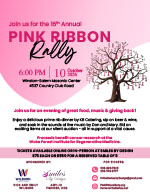 2026 Pink Ribbon Rally Flyer